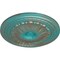 Ekena Millwork Alexa Ceiling Medallion (Fits Canopies up to 2 7/8"), 20 1/2"OD x 1 7/8"P, Copper Green Patina CM20ALCGS - alternate 4